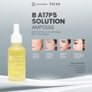 PALAB B A17P5 SOLUTION AMPOULE - Tinh Chất Dưỡng Trắng Da, Mờ Thâm Nám, Tàn Nhang