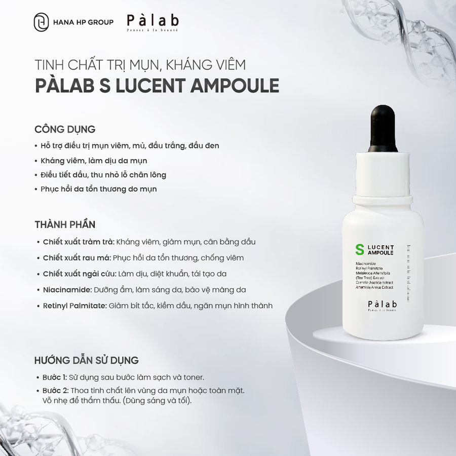 Palab S Lucent ampoule
