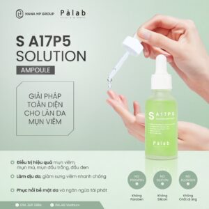 PALAB S A17P5 SOLUTION AMPOULE - Tinh Chất Kiềm Dầu, Kháng Viêm, Giảm Mụn Hiệu Quả