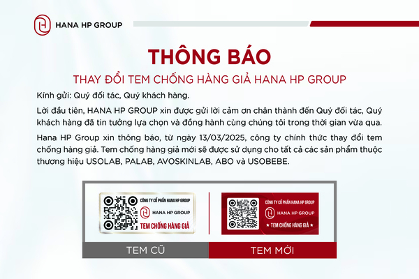 thông báo tem chống hàng giả