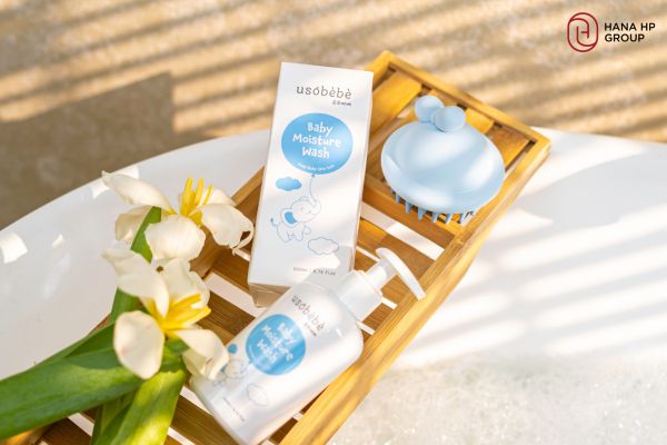 sữa tắm cho bé bị dị ứng