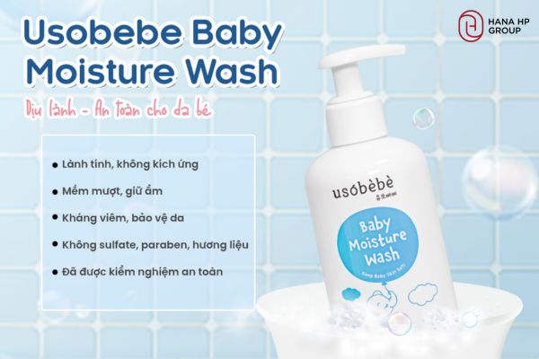 review sữa tắm cho bé