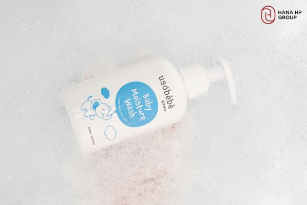 sữa tắm hữu cơ cho bé