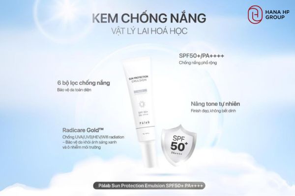 hướng dẫn sử dụng Palab Sun Protection Emulsion SPF50+ PA++++