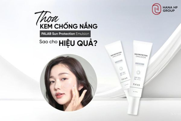 hướng dẫn sử dụng Palab Sun Protection Emulsion SPF50+ PA++++
