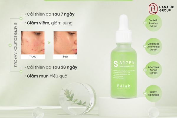 hướng dẫn sử dụng Palab S A17P5 Solution Ampoule