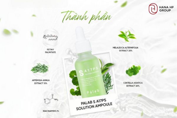 hướng dẫn sử dụng Palab S A17P5 Solution Ampoule
