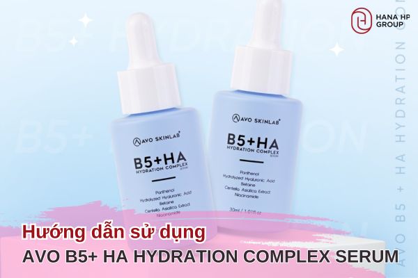 Hướng dẫn sử dụng AVO B5+ HA Hydration Complex Serum