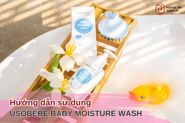 hướng dẫn sử dụng Usobebe Baby Moisture Wash