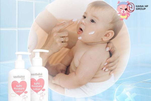 hướng dẫn sử dụng Usobebe Baby Moisture Lotion