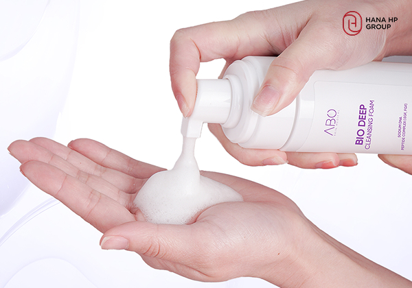 hướng dẫn sử dụng ABO Bio Deep Cleansing Foam
