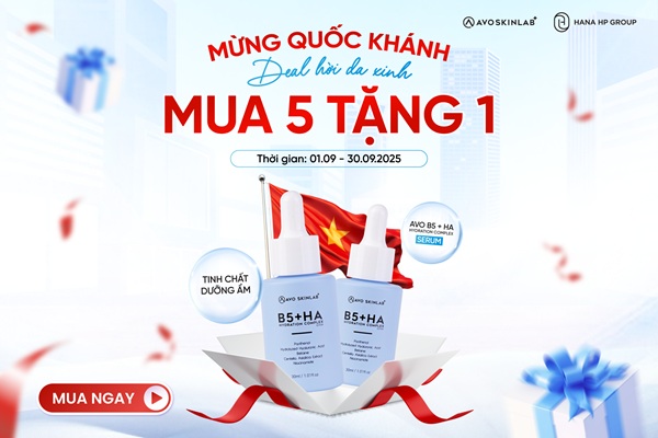 tinh chất Avo B5 + HA Hydration Complex Serum