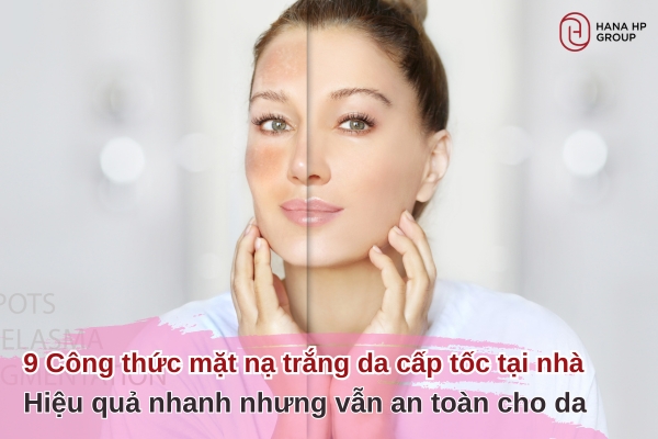 mặt nạ trắng da cấp tốc