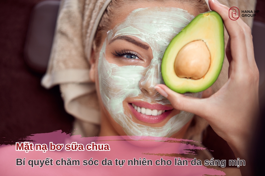 mặt nạ bơ sữa chua