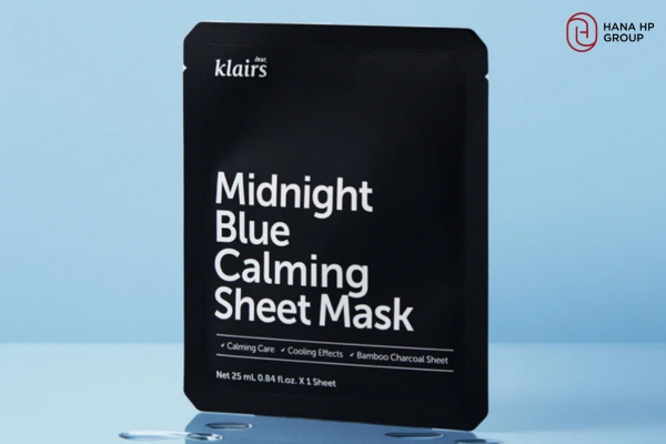 Mặt nạ phụ hồi Klairs Midnight Blue Calming Sheet Mask