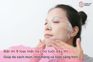 mặt nạ cho tuổi dậy thì