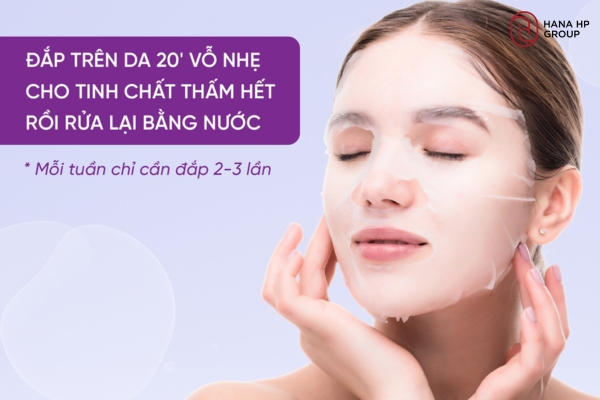 Đắp mặt nạ được coi như "vitamin nhanh" cho da Đắp mặt nạ được coi như "vitamin nhanh" cho da