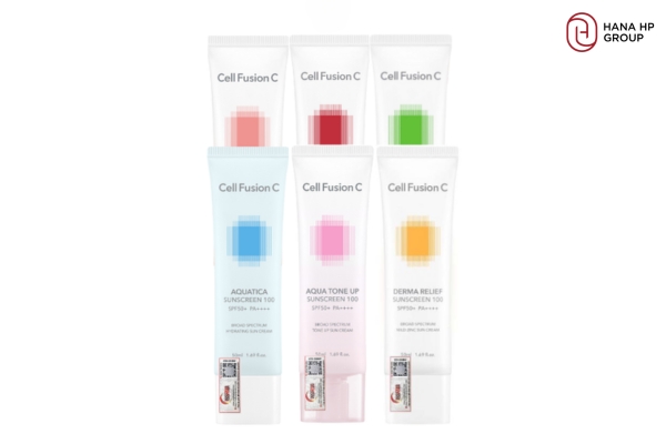Kem chống nắng Cell Fusion C có nhiều loại với công dụng đa dạng Kem chống nắng Cell Fusion C có nhiều loại với công dụng đa dạng