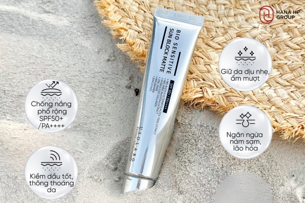 Kem chống nắng bảo vệ toàn diện Bio Sensitive Sun Block Matte Kem chống nắng bảo vệ toàn diện Bio Sensitive Sun Block Matte