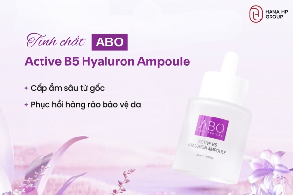 Kết hợp viên uống cùng tinh chất ABO Active B5 Hyaluron Ampoule Kết hợp viên uống cùng tinh chất ABO Active B5 Hyaluron Ampoule
