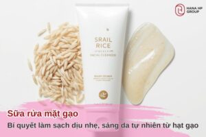 Sữa rửa mặt gạo