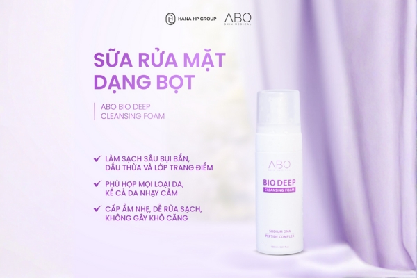 Sữa rửa mặt ABO Bio Deep Cleasing Foam