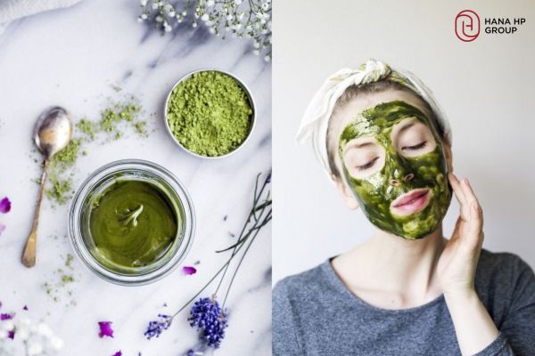 Cách đắp mặt nạ trà xanh cho da mụn đúng chuẩn