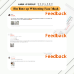 BIO TONE UP WHITENING FACE MASK 250ml