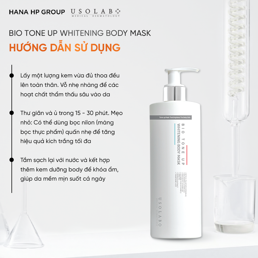 BIO TONE UP WHITENING BODY MASK (1000ml)