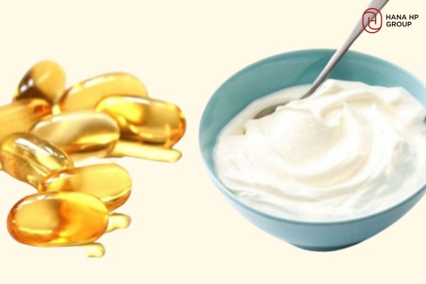 Mặt nạ sữa chua và vitamin E