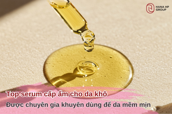 serum cấp ẩm cho da khô