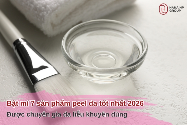 sản phẩm peel da tốt nhất