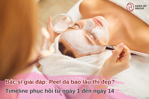peel da bao lâu thì đẹp