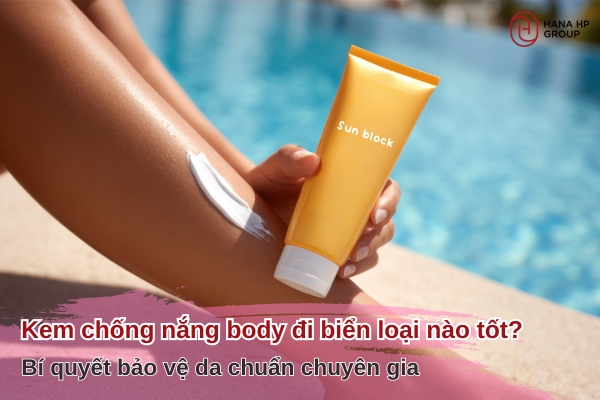 kem chống nắng body đi biển