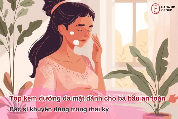 kem dưỡng da mặt dành cho bà bầu