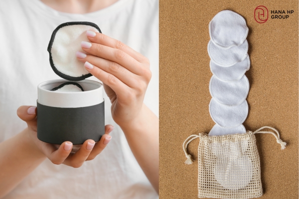 So sánh bông tẩy trang handmande và bông tẩy trang mua ngoài