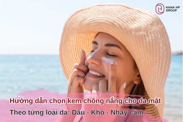kem chống nắng cho da mặt