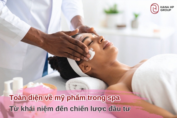 mỹ phẩm trong spa