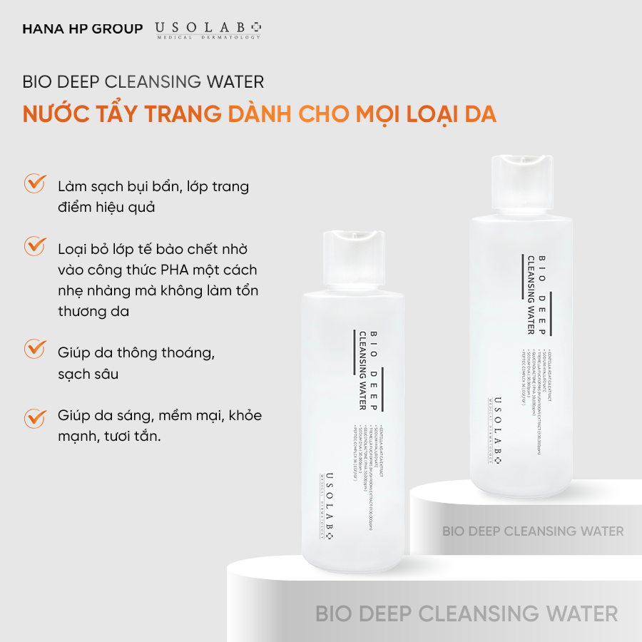 BIO DEEP CLEANSING WATER