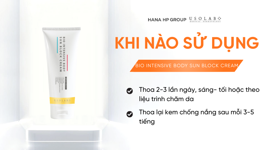 BIO INTENSIVE BODY SUN BLOCK CREAM
