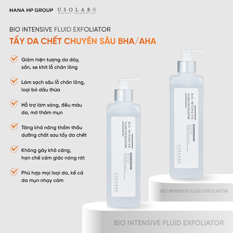 BHA/AHA Bio Intensive Fluid Exfoliator 500ml