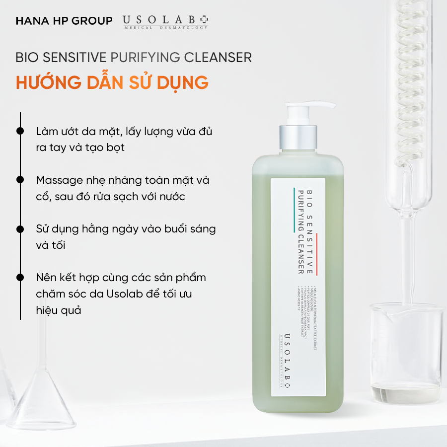 Sữa rửa mặt Bio Sensitive Purifying Cleanser 1000ml