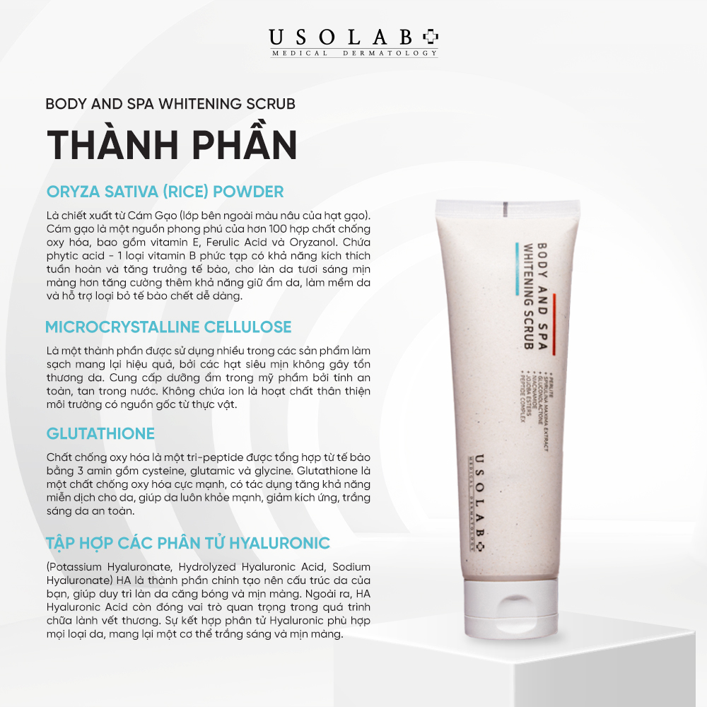Body and Spa Whitening Scrub