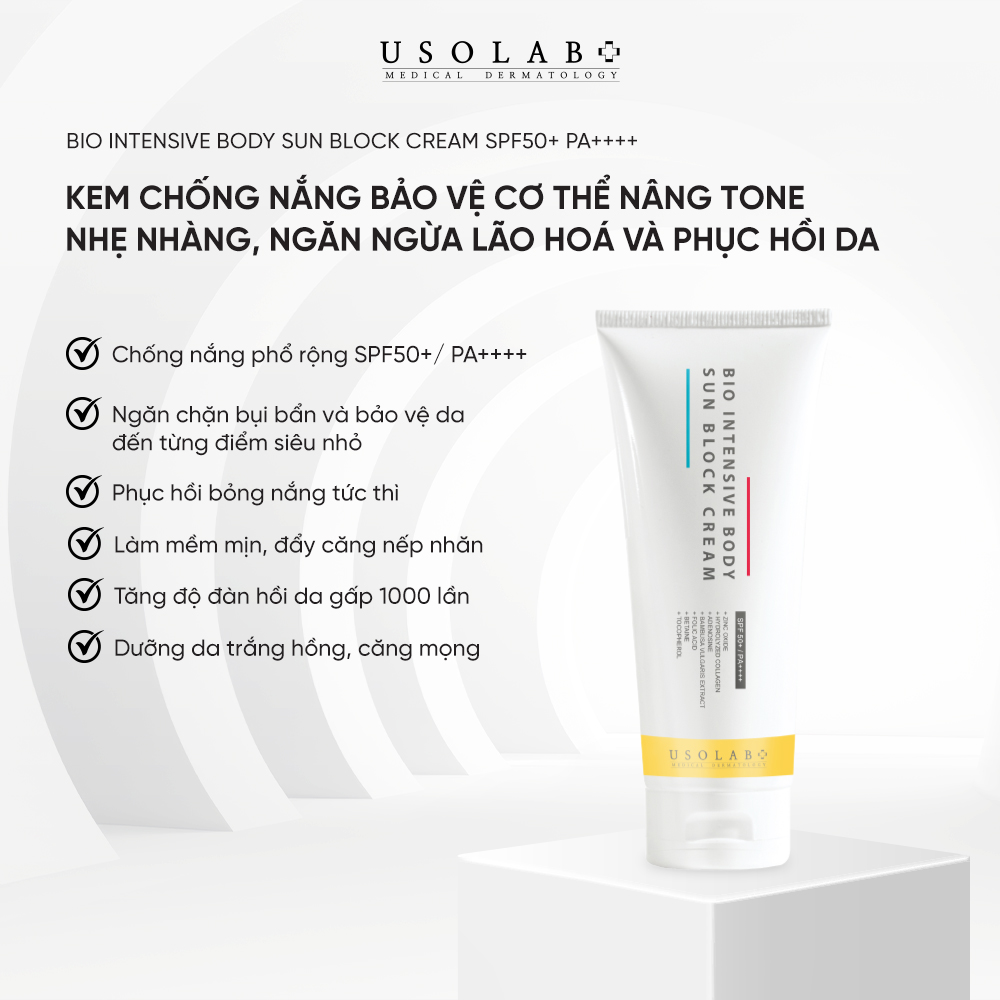 BIO INTENSIVE BODY SUN BLOCK CREAM