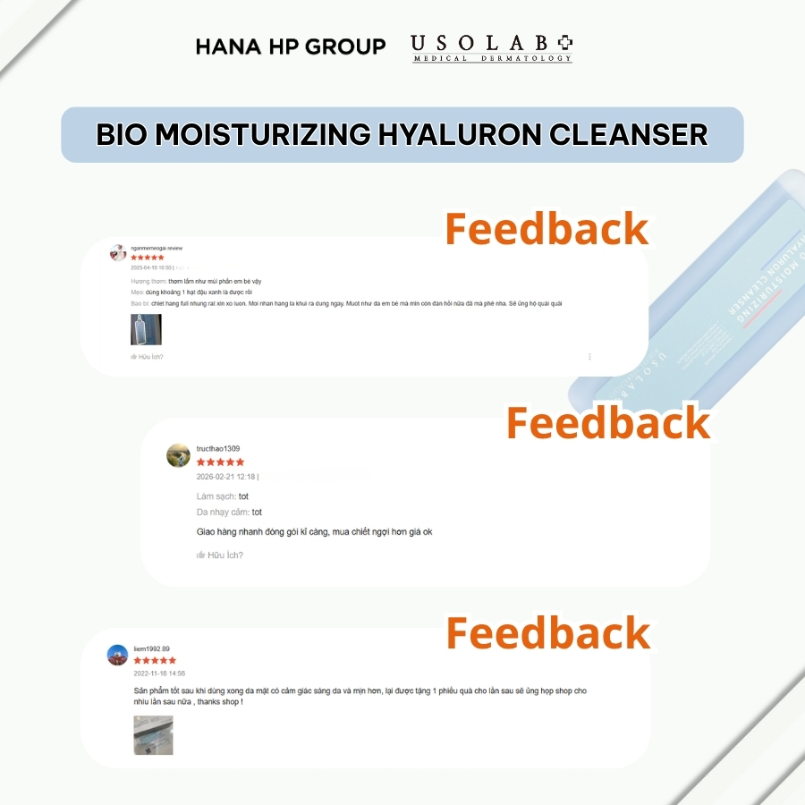 Sữa rửa mặt Bio Moisturizing Hyaluron Cleanser 1000ml