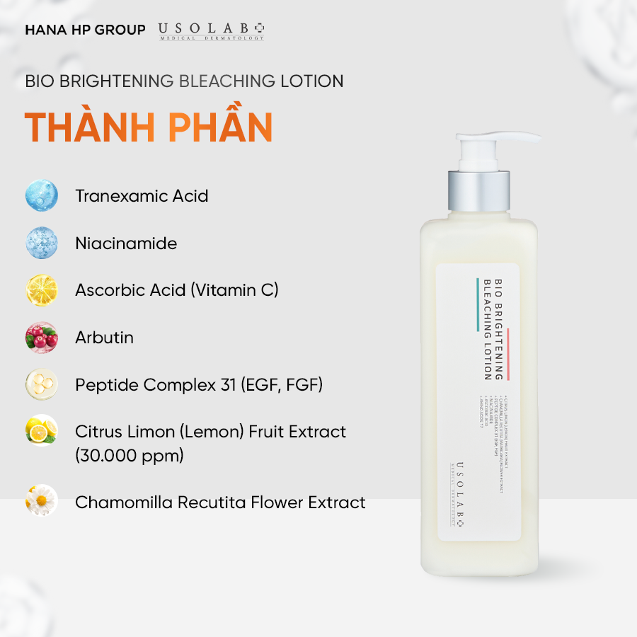Bio Brightening Bleaching Lotion