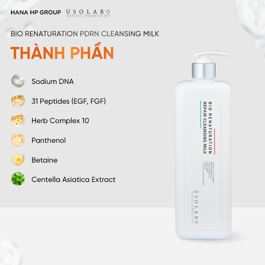 Bio Renaturation PDRN Cleansing Milk
