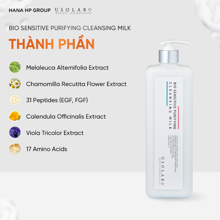 BIO SENSITIVE PURIFYING CLEANSING MILK