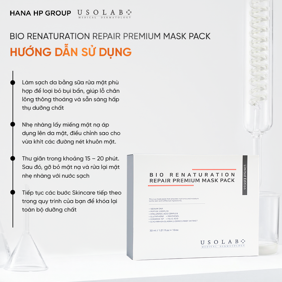 Bio Renaturation Repair Premium Mask Pack