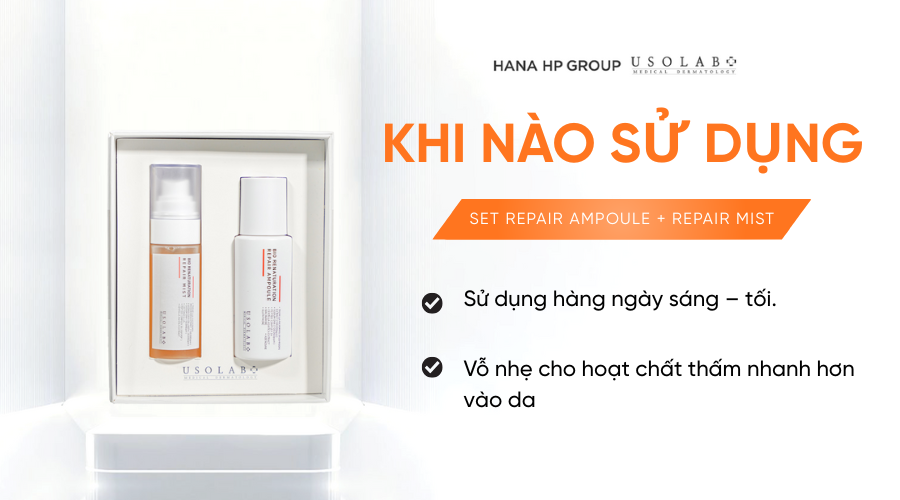 SET REPAIR AMPOULE + REPAIR MIST